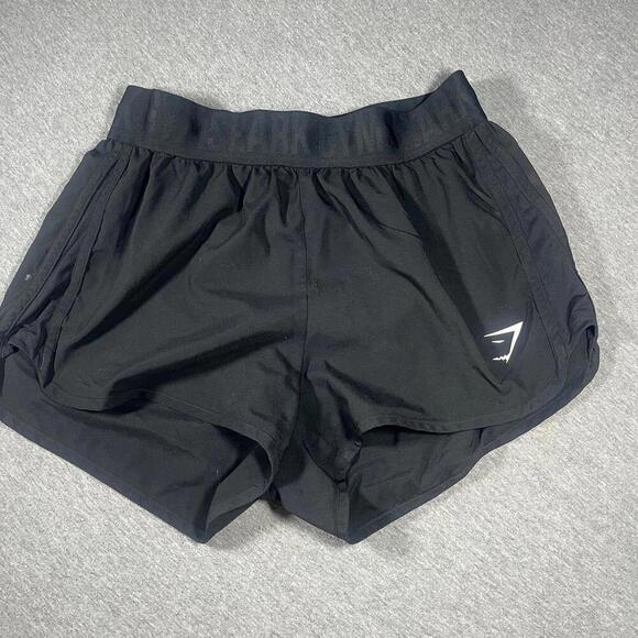 Gym Shark Woman’s Small Sports Shorts Elastic Active Shorts Workout - Picture 1 of 5